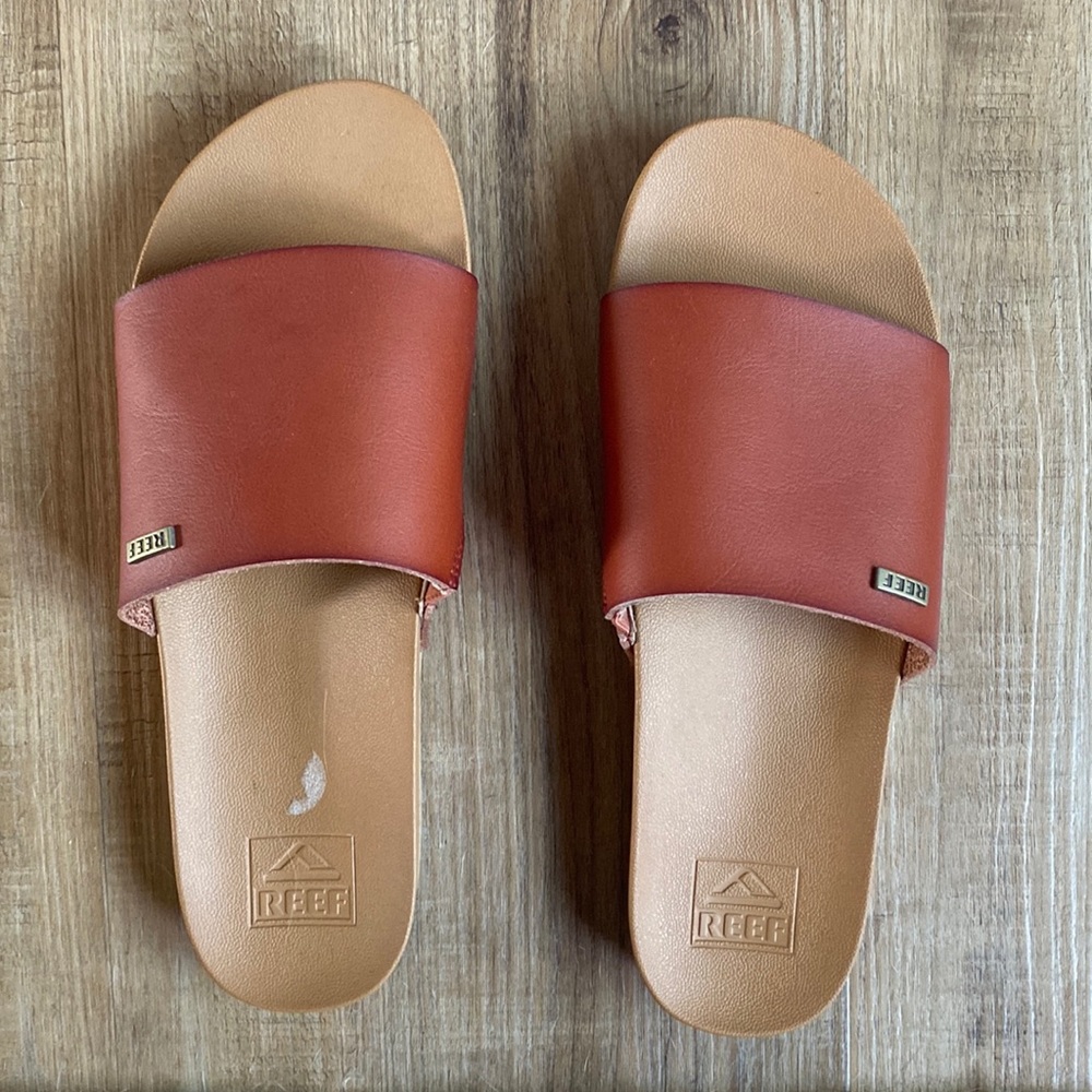 Reef Cushion Scout Slide Sandals